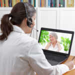 Video visits for home care monitoring